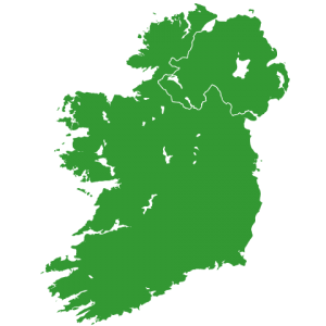 irish-lotto - Map of Ireland